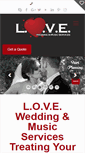 Mobile Screenshot of loveweddingmusicservices.com