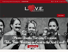 Tablet Screenshot of loveweddingmusicservices.com